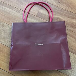 Cartier shopping bag